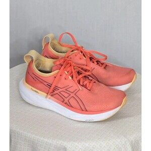 Asics Gel Nimbus 25 US 7.5 Women's Running Shoes  Sneakers Athletic Papaya Comfy
